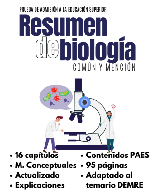 Resumen PAES de biología - IMPRESO