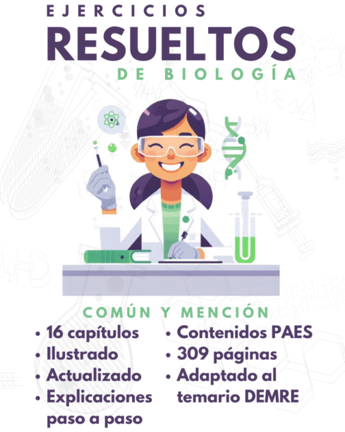 Ejercicios resueltos de Biología PAES - Libro de ejercitación - IMPRESO