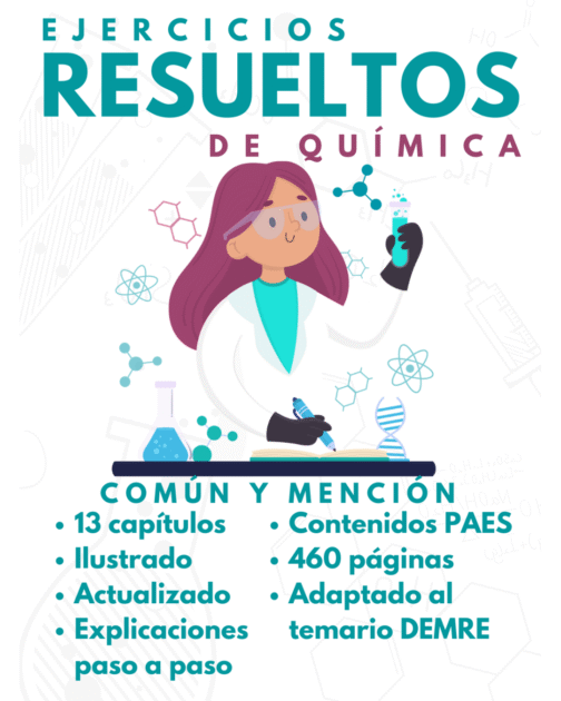 Ejercicios resueltos de química PAES - Libro de ejercitación - IMPRESO