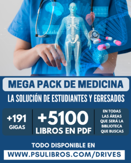 Pack +5100 libros de medicina +191gb – DIGITAL