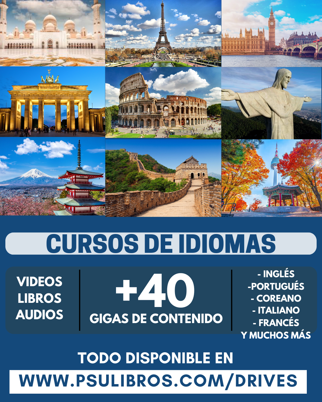 Pack De idiomas
