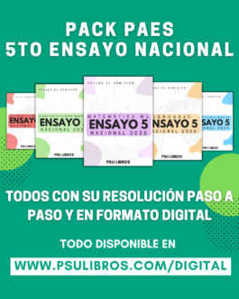 5TO ENSAYO NACIONAL PACK DIGITAL 2026