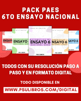 6TO ENSAYO NACIONAL PACK DIGITAL 2026