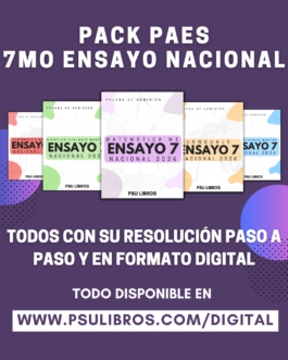 7MO ENSAYO NACIONAL PACK DIGITAL 2026