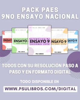9NO ENSAYO NACIONAL PACK DIGITAL 2026
