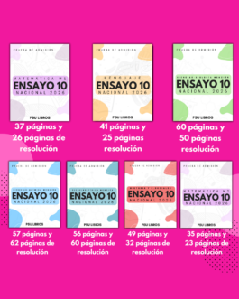 10MO ENSAYO NACIONAL PACK DIGITAL 2026