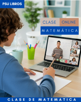 Clase particular online 7mo a 4to medio Matemática (1 clase)
