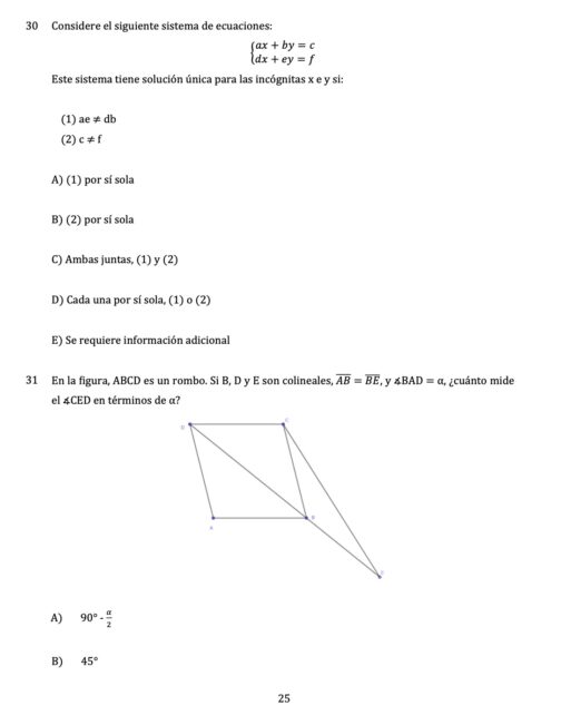 Ensayos nacionales resueltos PAES de matemática M2 (6 ensayos) - IMPRESO - Imagen 2