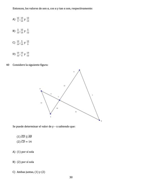 Ensayos nacionales resueltos PAES de matemática M2 (6 ensayos) - IMPRESO - Imagen 4